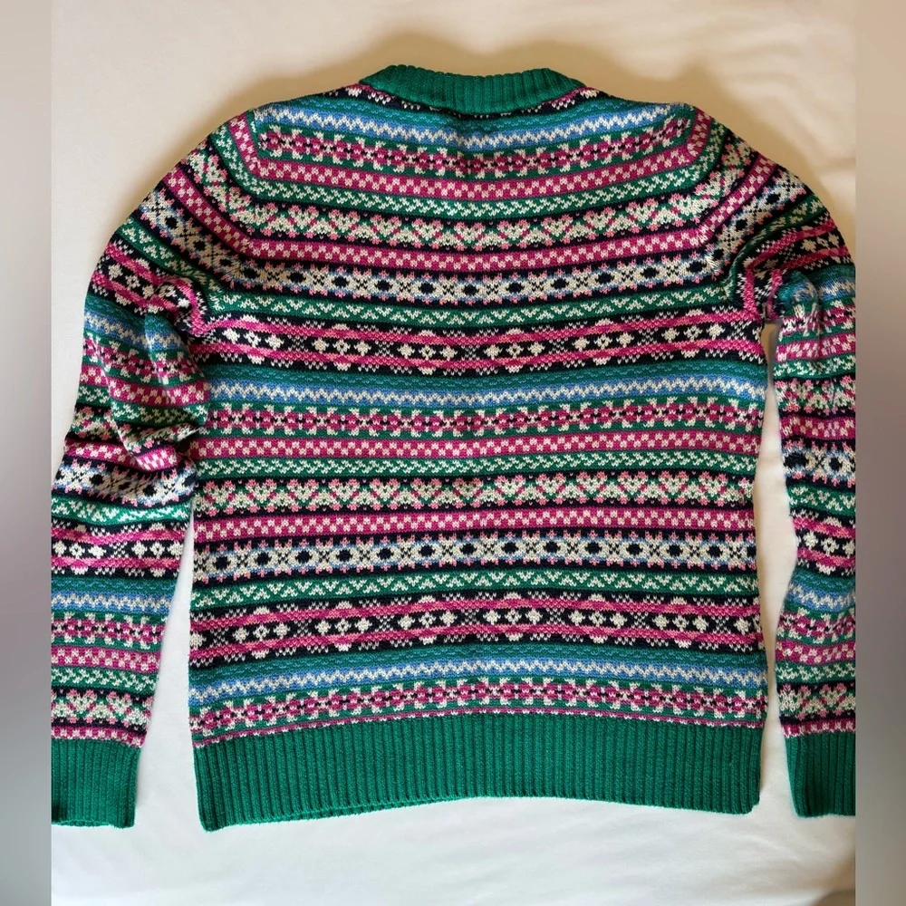 J. Crew Multicolor Fair Isle Sweater - Picture 4 of 4